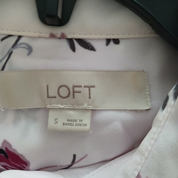 Loft Woman's Blouse Long Sleeve Small - Picture 5 of 11